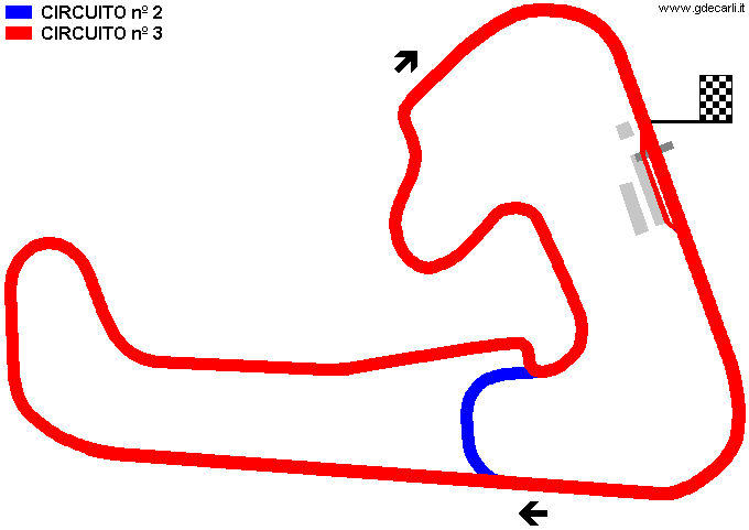 Alta Gracia, Autódromo Oscar Cabalén 1998÷... - Circuit #2